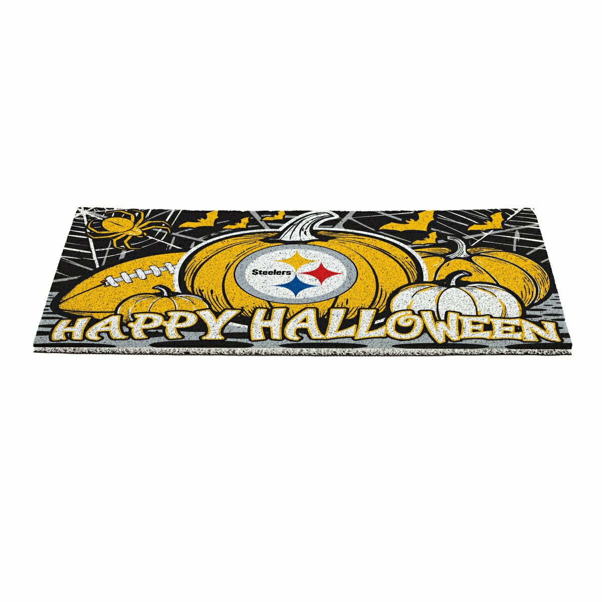 Pittsburgh Steelers Halloween PVC Mat, 28"x16"