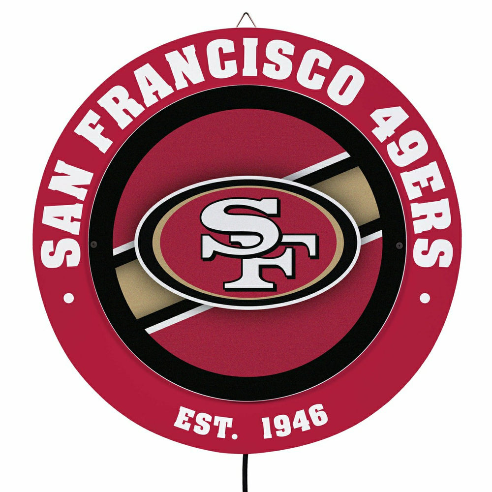 San Francisco 49ers, Metal Lite, Round