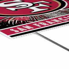 San Francisco 49ers Yard Sign, Patriotic