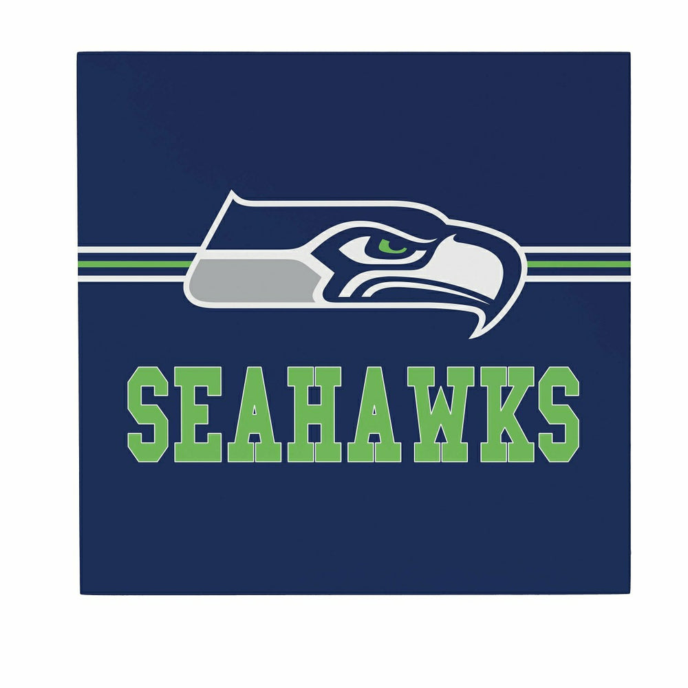 Seattle Seahawks Wood Wall Sign, 12x12