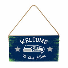 Seattle Seahawks Wood Wall Sign, 6x11