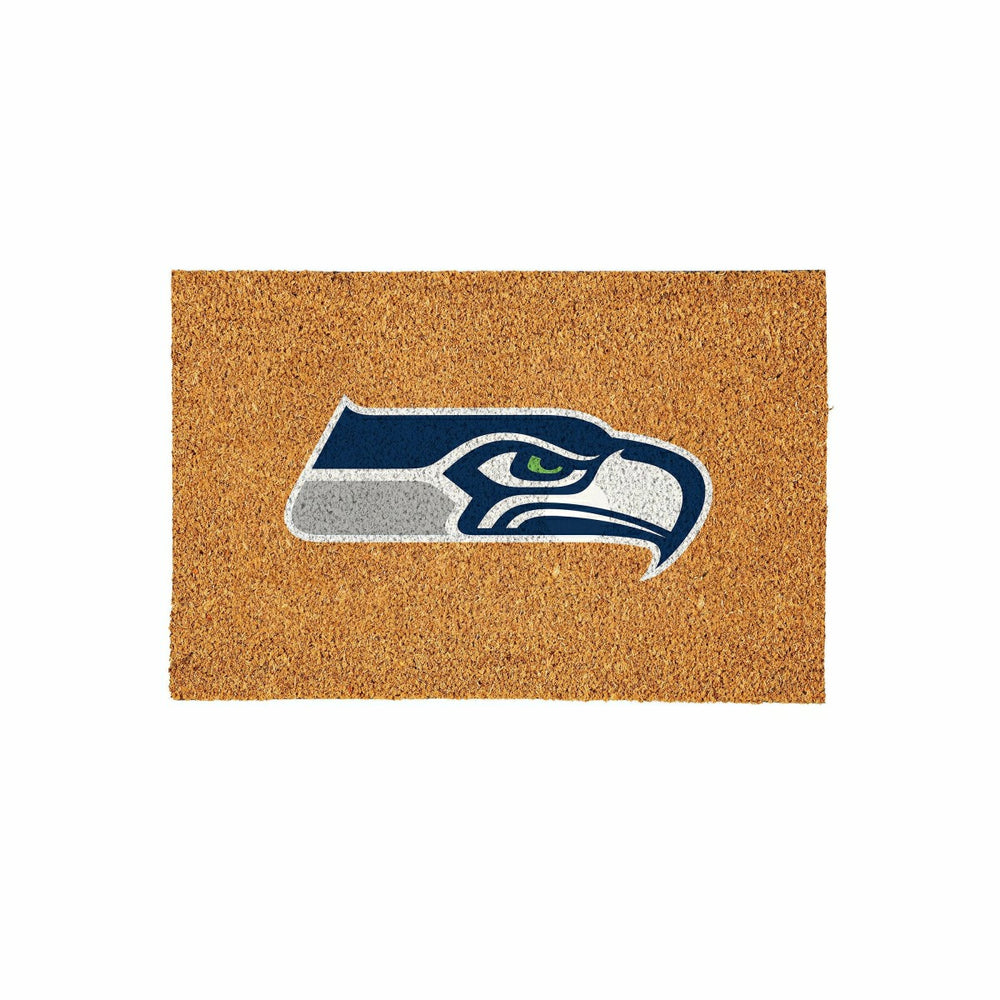 Seattle Seahawks Large Full Color Coir Mat, 36"x24"