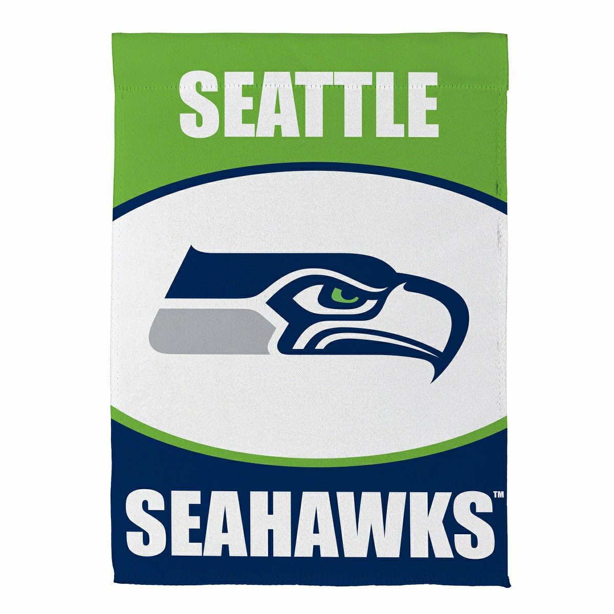 Seattle Seahawks Suede Garden Flag
