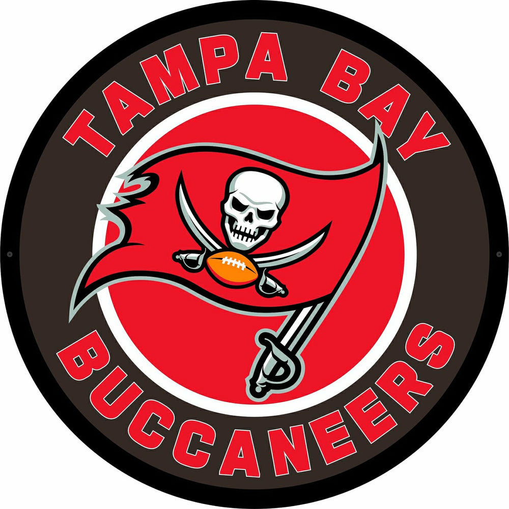 LED Wall Decor, Round, Tampa Bay Buccaneers