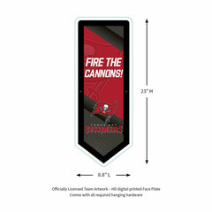 LED Wall Decor, Pennant, Tampa Bay Buccaneers