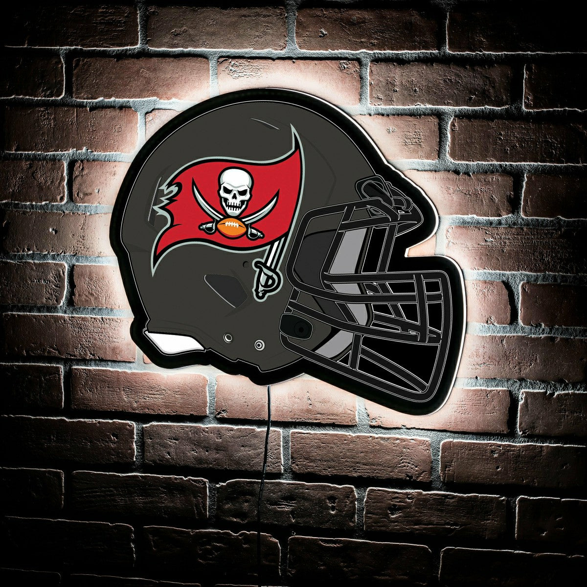 LED Wall Decor, Helmet, Tampa Bay Buccaneers