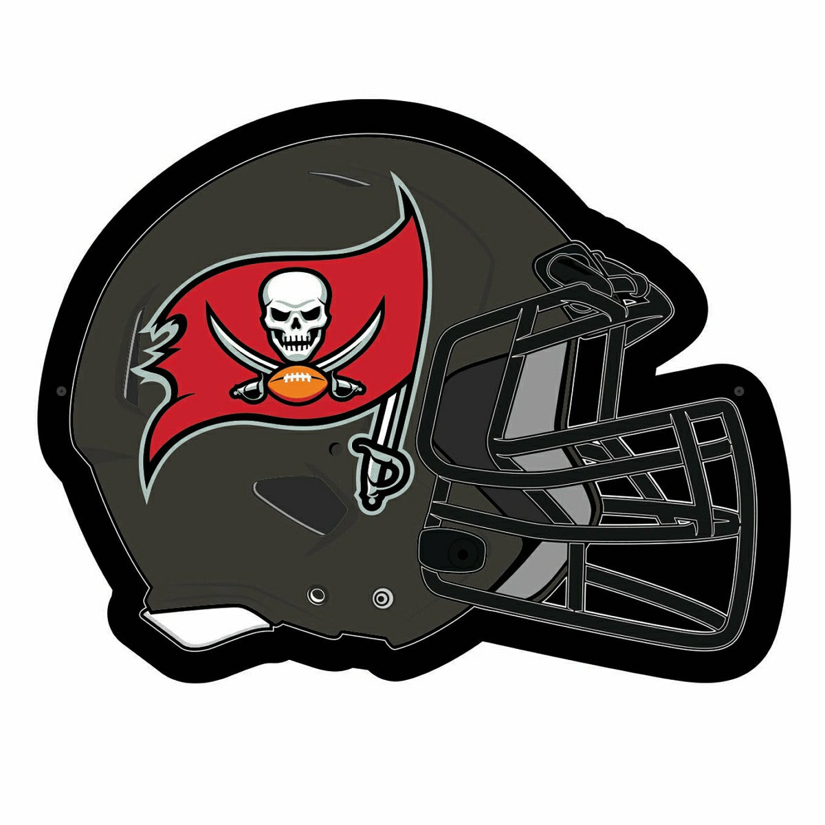 LED Wall Decor, Helmet, Tampa Bay Buccaneers
