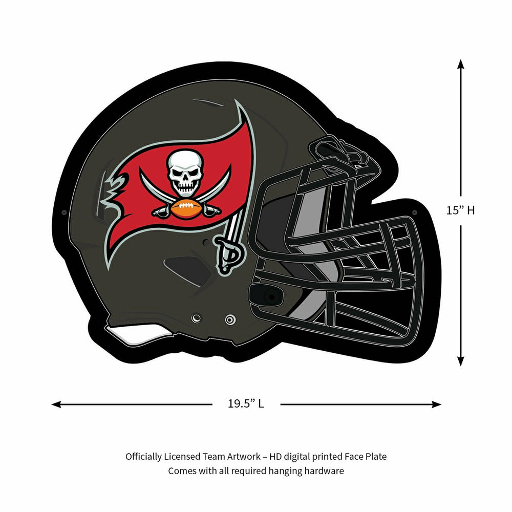 LED Wall Decor, Helmet, Tampa Bay Buccaneers