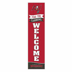 Tampa Bay Buccaneers Large Single Sided Leaner, 46"