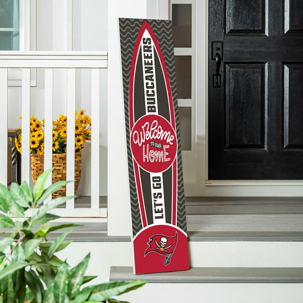 Tampa Bay Buccaneers Summer Seasonal Surfboard ECM Exclusive 47" Singl