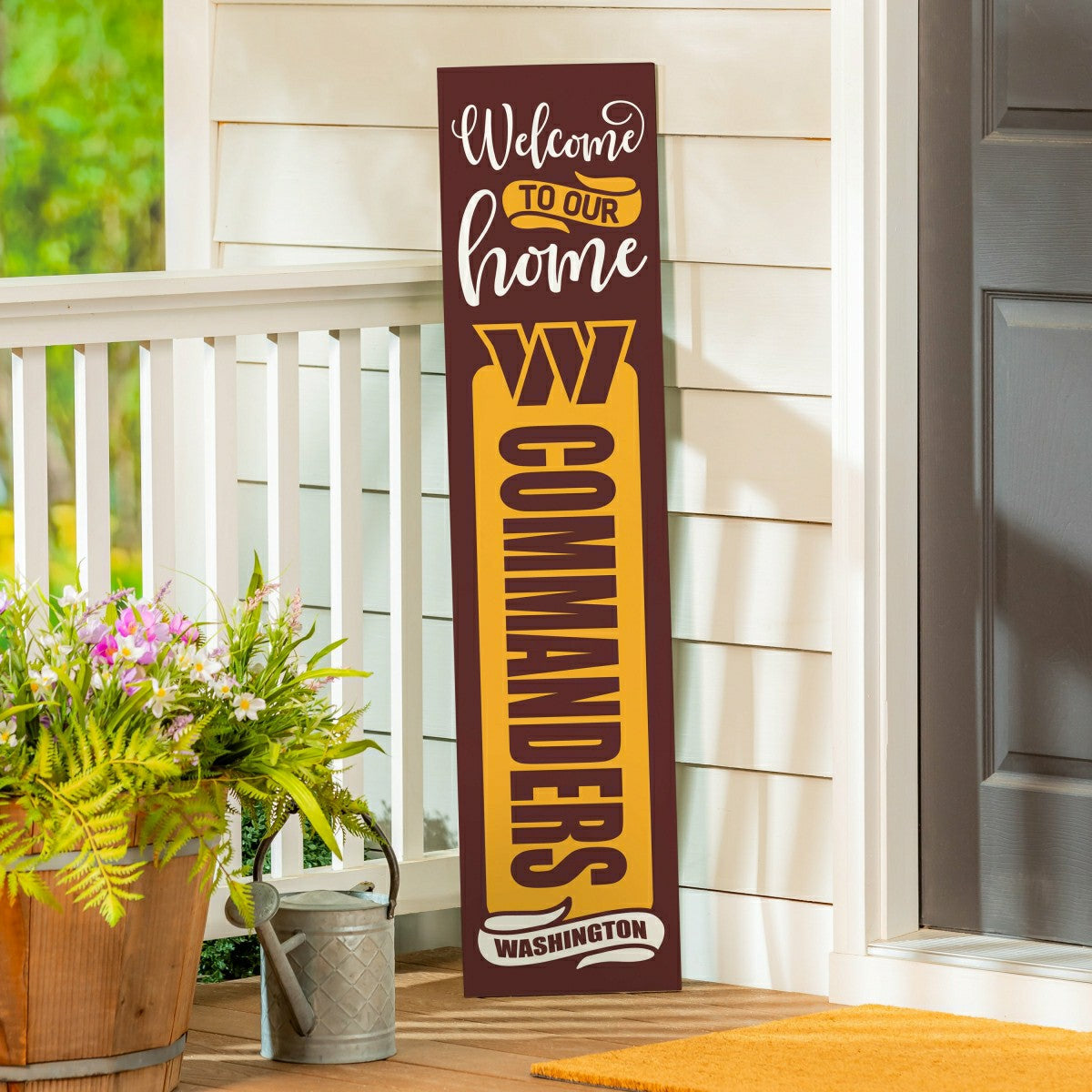 47" Double Sided Leaner, Washington Commanders, Halloween