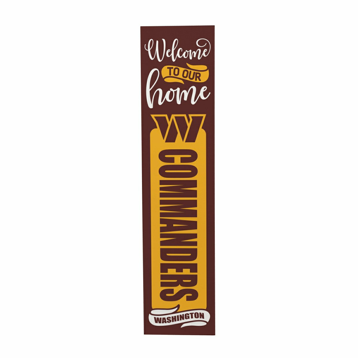 47" Double Sided Leaner, Washington Commanders, Halloween