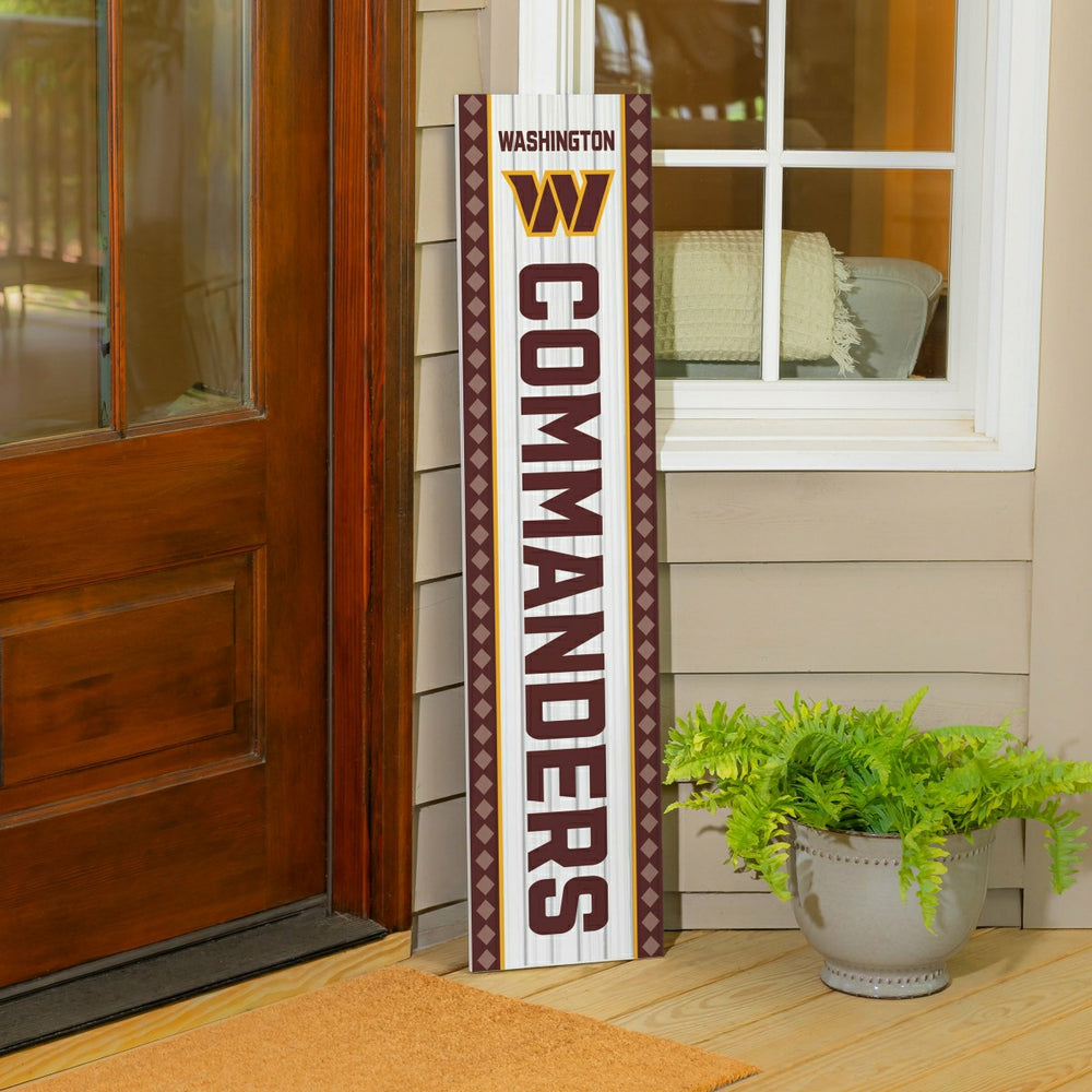 47" Double Sided Leaner, Washington Commanders, Christmas