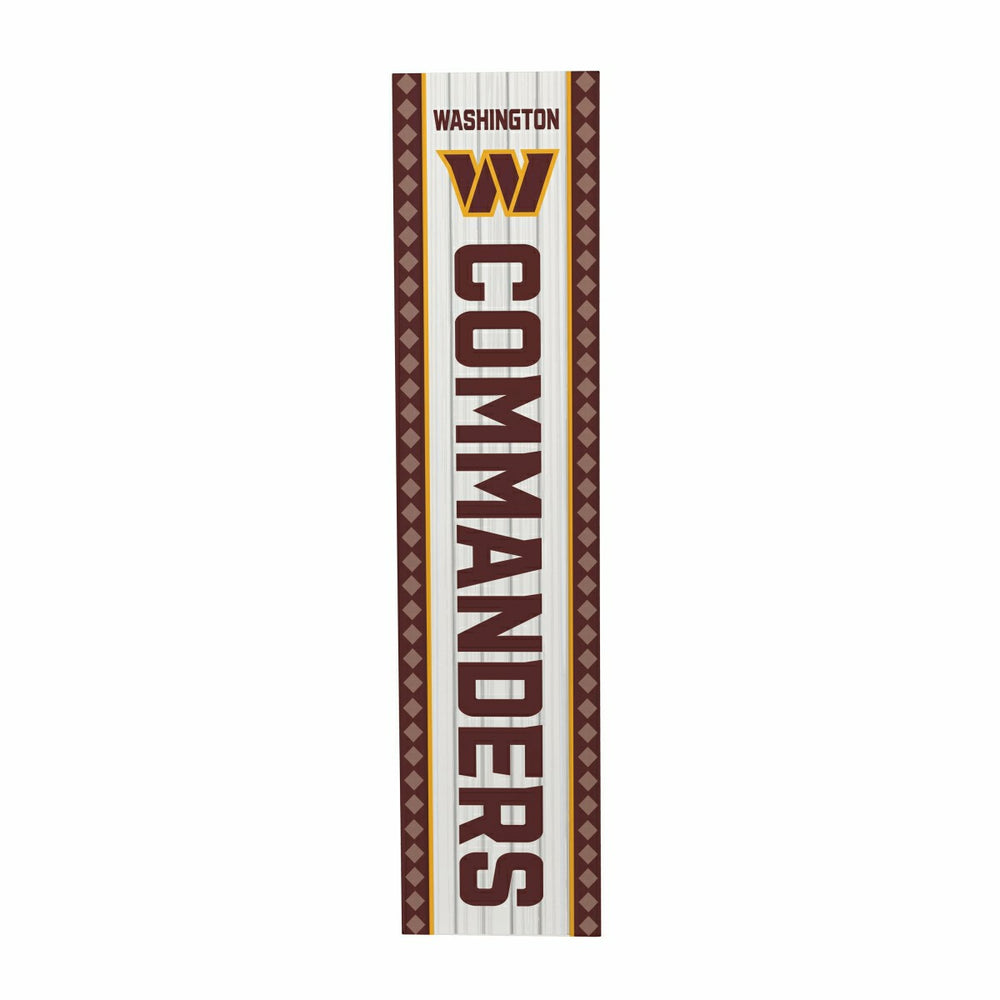 47" Double Sided Leaner, Washington Commanders, Christmas
