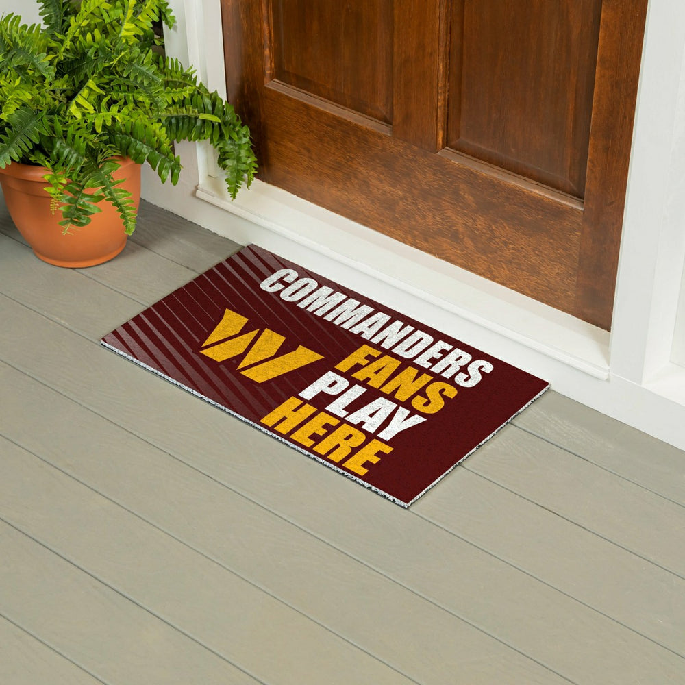 Washington Commanders Fan Mat, 28"x16"