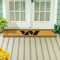 Washington Commanders Extra Large One Color Coir Mat, 60"x24"