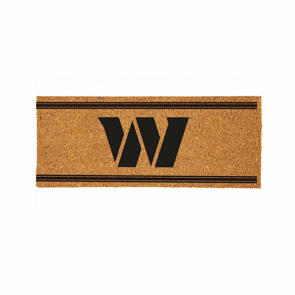 Washington Commanders Extra Large One Color Coir Mat, 60"x24"