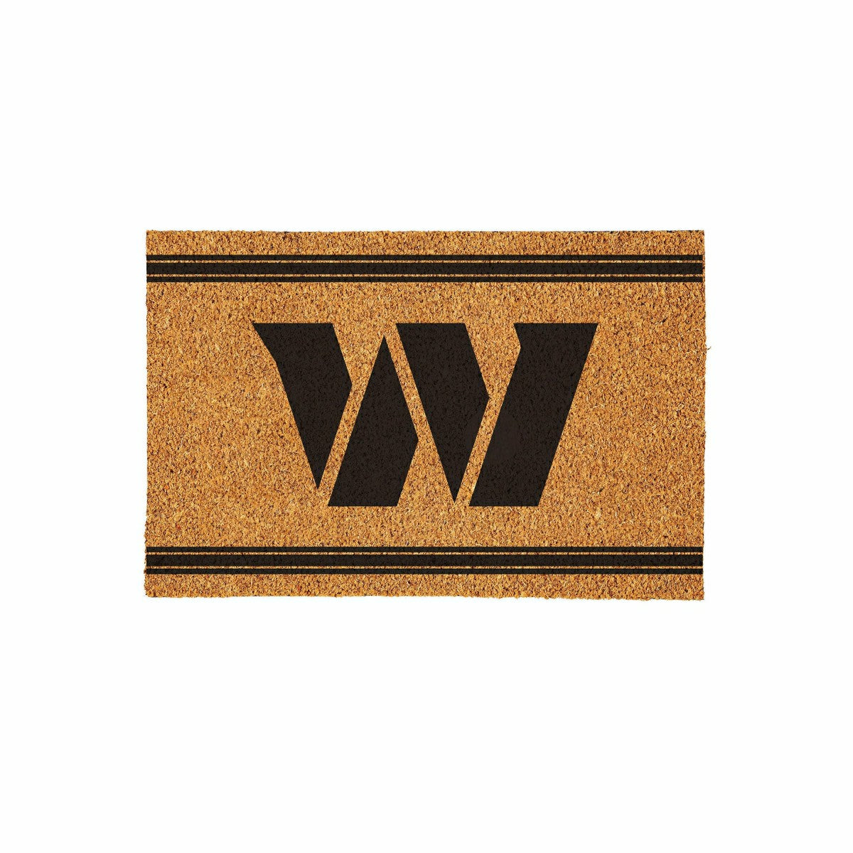 Washington Commanders Large One Color Coir Mat, 36"x24"