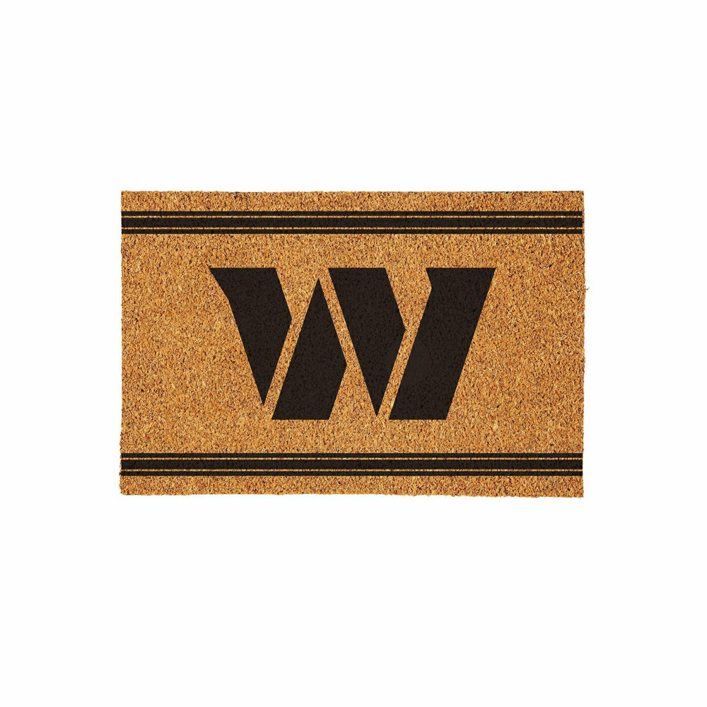 Washington Commanders Large One Color Coir Mat, 36"x24"