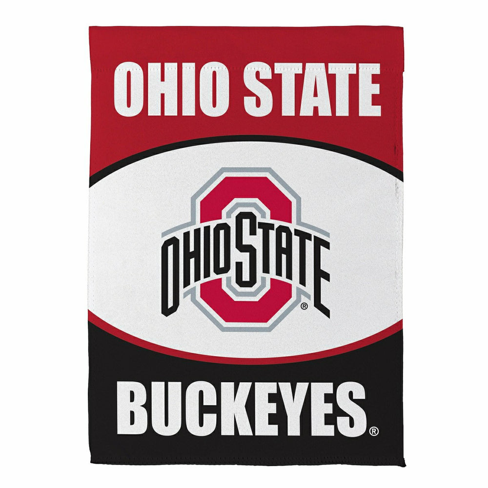 Ohio State University Suede House Flag