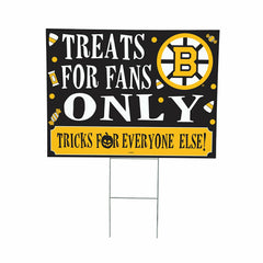 Boston Bruins Yard Sign, Halloween Treats for Fans