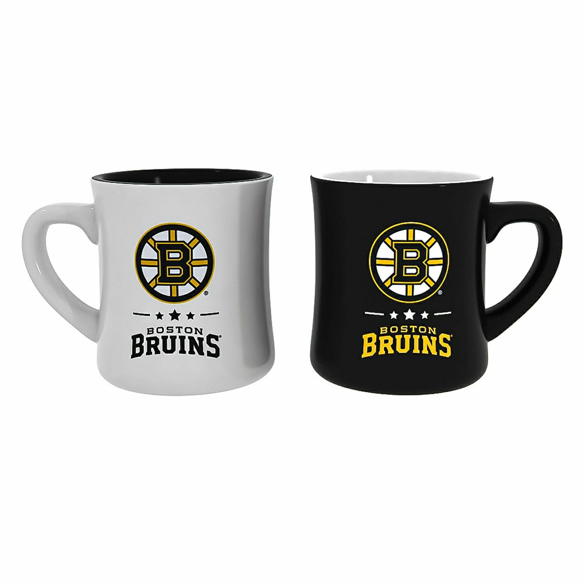 Boston Bruins 10oz Ceramic Cup Set, 2pc