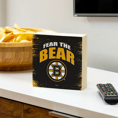 Boston Bruins Plock, Down Home Fans, 6x6