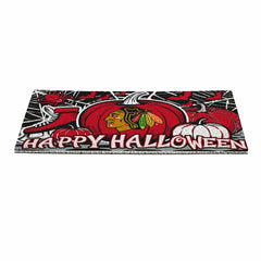 Chicago Blackhawks Halloween PVC Mat, 28"x16"