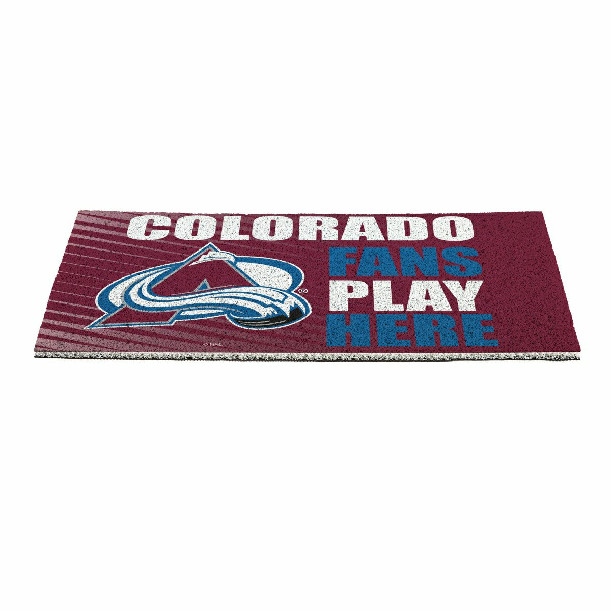 Colorado Avalanche Fan Mat, 28"x16"