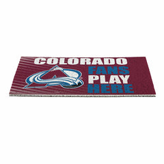 Colorado Avalanche Fan Mat, 28"x16"