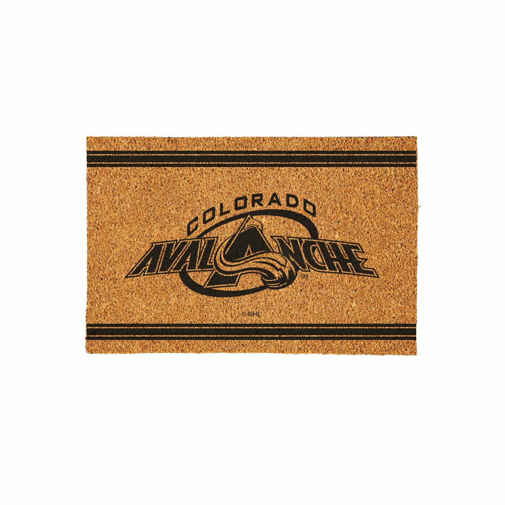 Colorado Avalanche Large One Color Coir Mat, 36"x24"