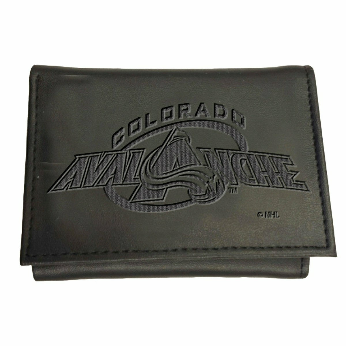 Colorado Avalanche, Tri-Fold Wallet, Black