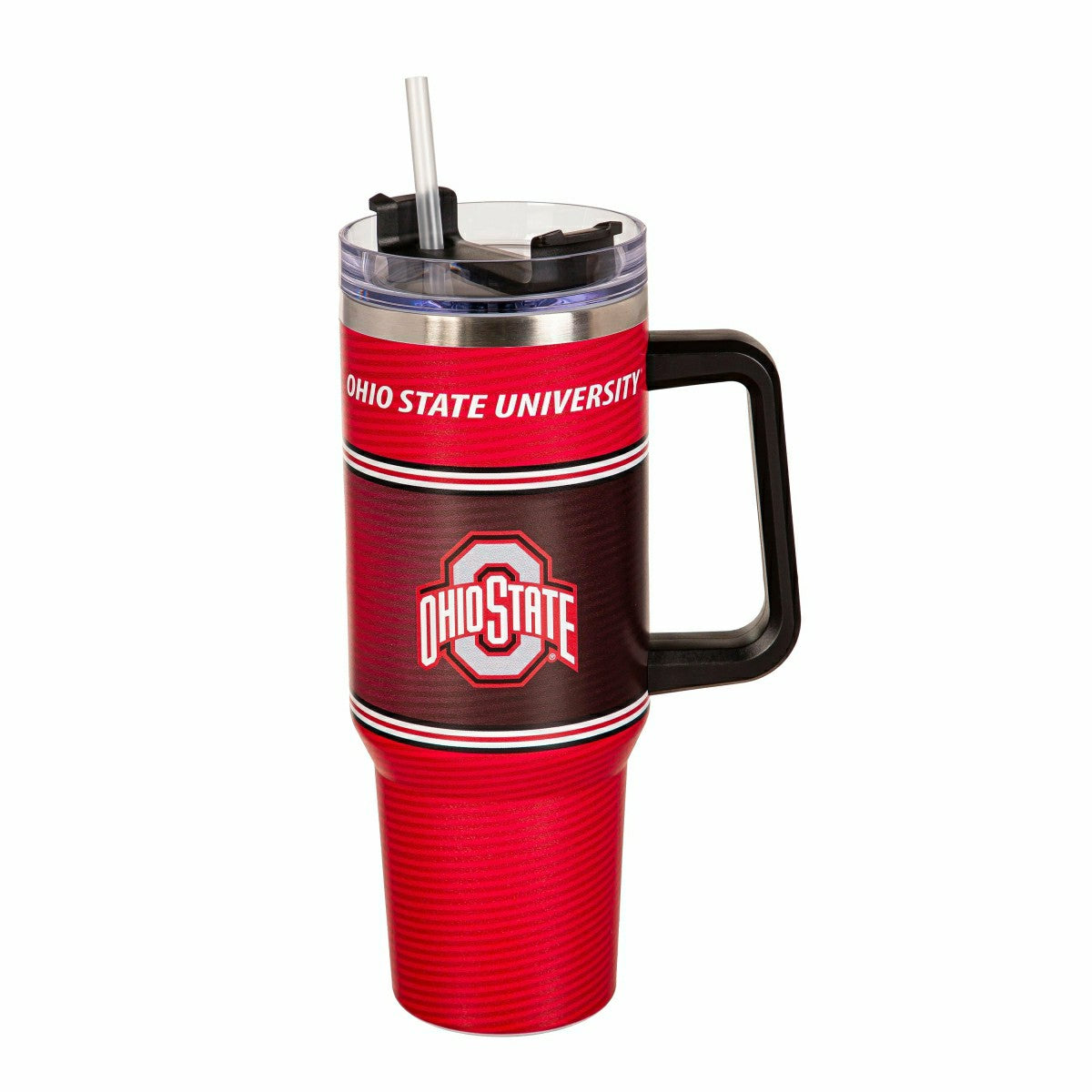 40oz Stainless Steel Canyon Cup w/ Straw, Ohio State University