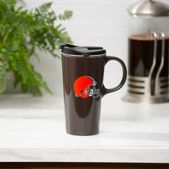 Cleveland Browns, 17oz Boxed Travel Latte