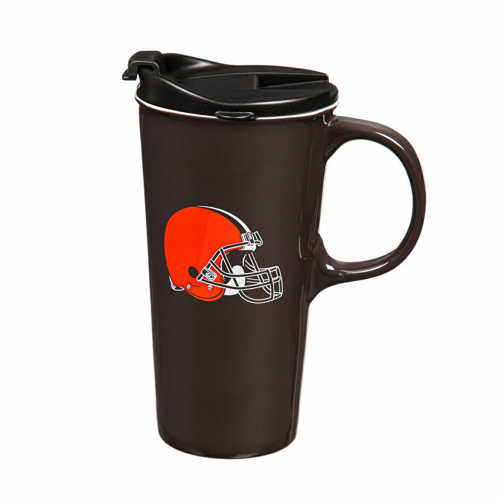 Cleveland Browns, 17oz Boxed Travel Latte