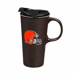 Cleveland Browns, 17oz Boxed Travel Latte