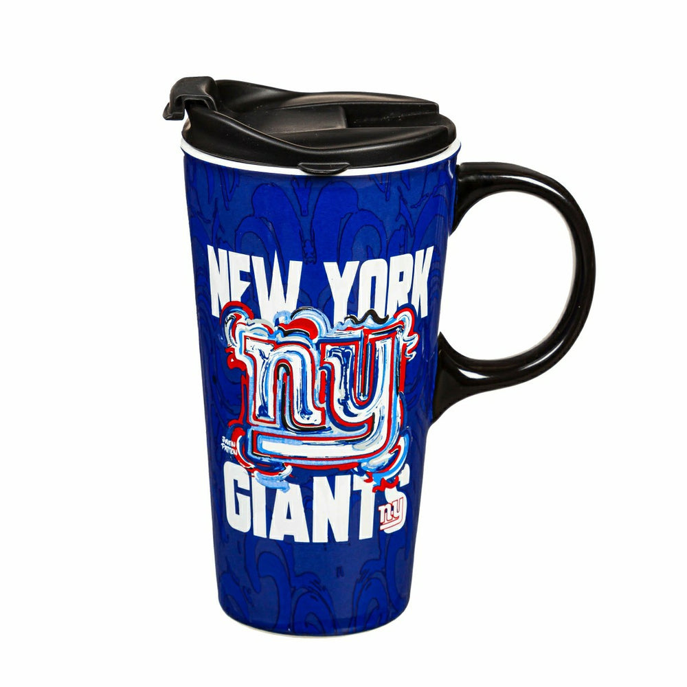 New York Giants, Travel Latte, Justin Patten Logo
