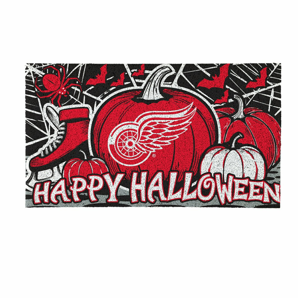 Detroit Red Wings Halloween PVC Mat, 28"x16"