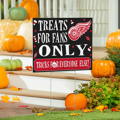 Detroit Red Wings Yard Sign, Halloween Treats for Fans