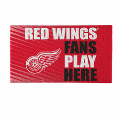 Detroit Red Wings Fan Mat, 28"x16"