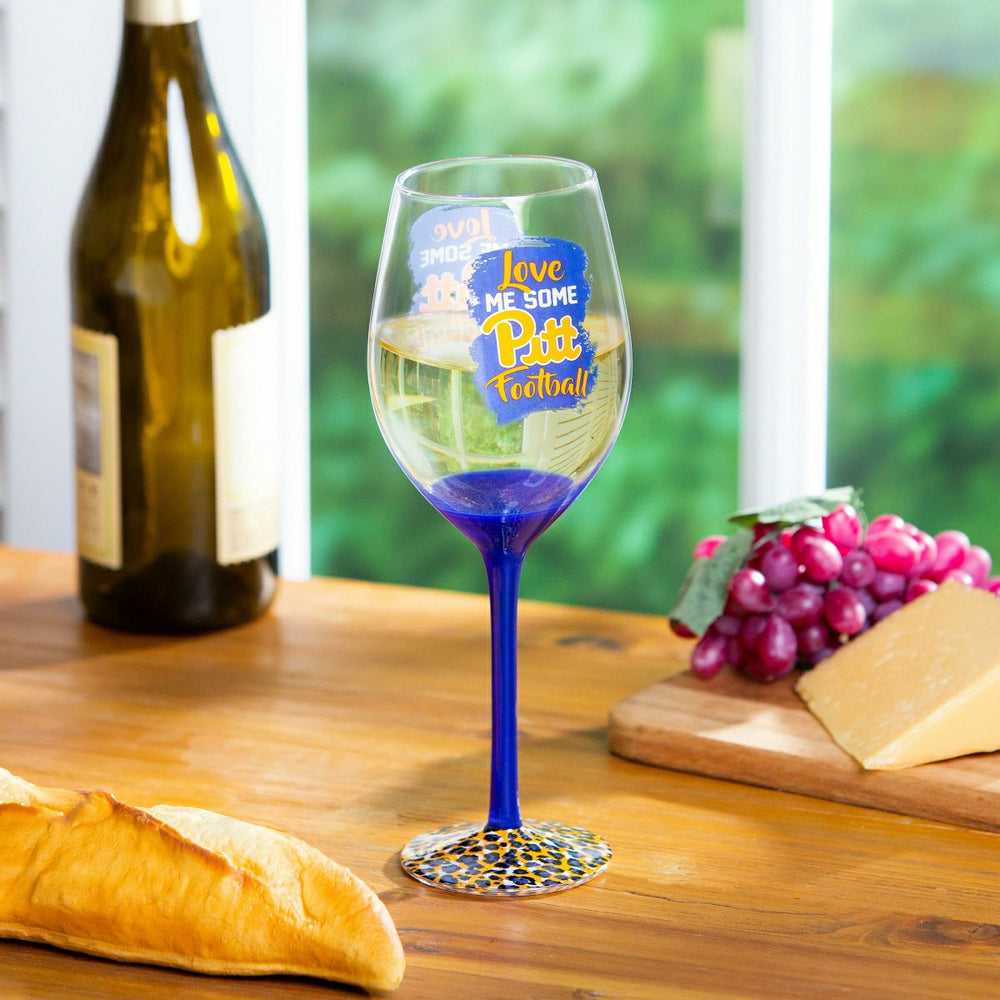 University of Pittsburgh, 17oz Boxed Stemware