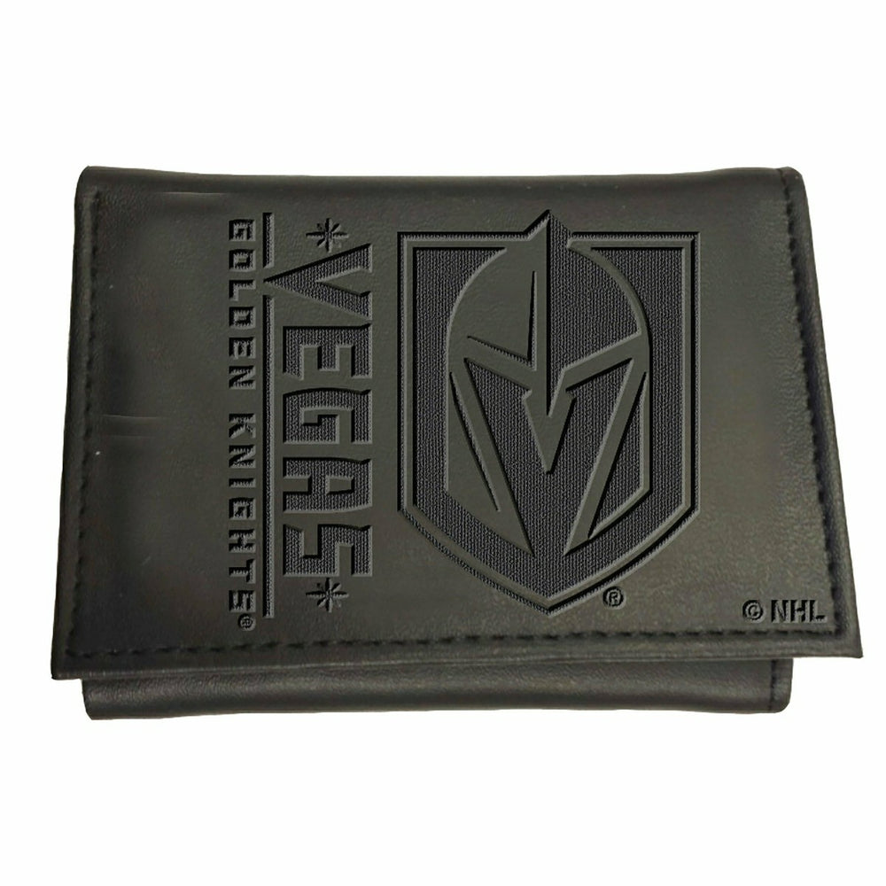 Vegas Golden Knights, Tri-Fold Wallet, Black