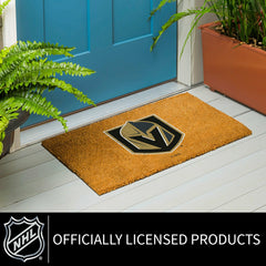Coir Mat, 16"x28", Vegas Golden Knights