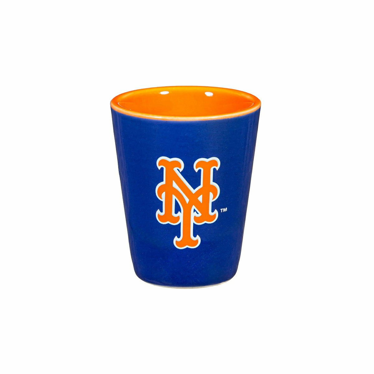 New York Mets 4-Piece Ceramic 2oz. Shot Glass Set