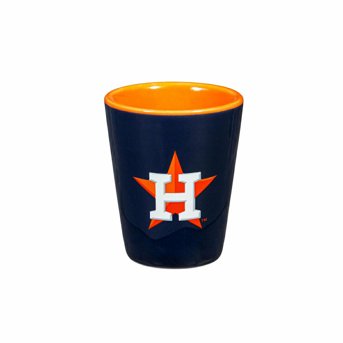 Houston Astros 4-Piece Ceramic 2oz. Shot Glass Set