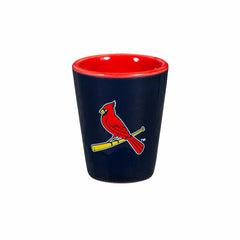 St Louis Cardinals 4-Piece Ceramic 2oz. Shot Glass Set