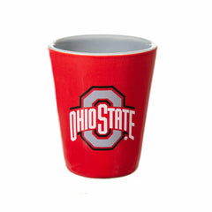 Ohio State University 4-Piece Ceramic and Glass 2oz. Shot Glass Set
