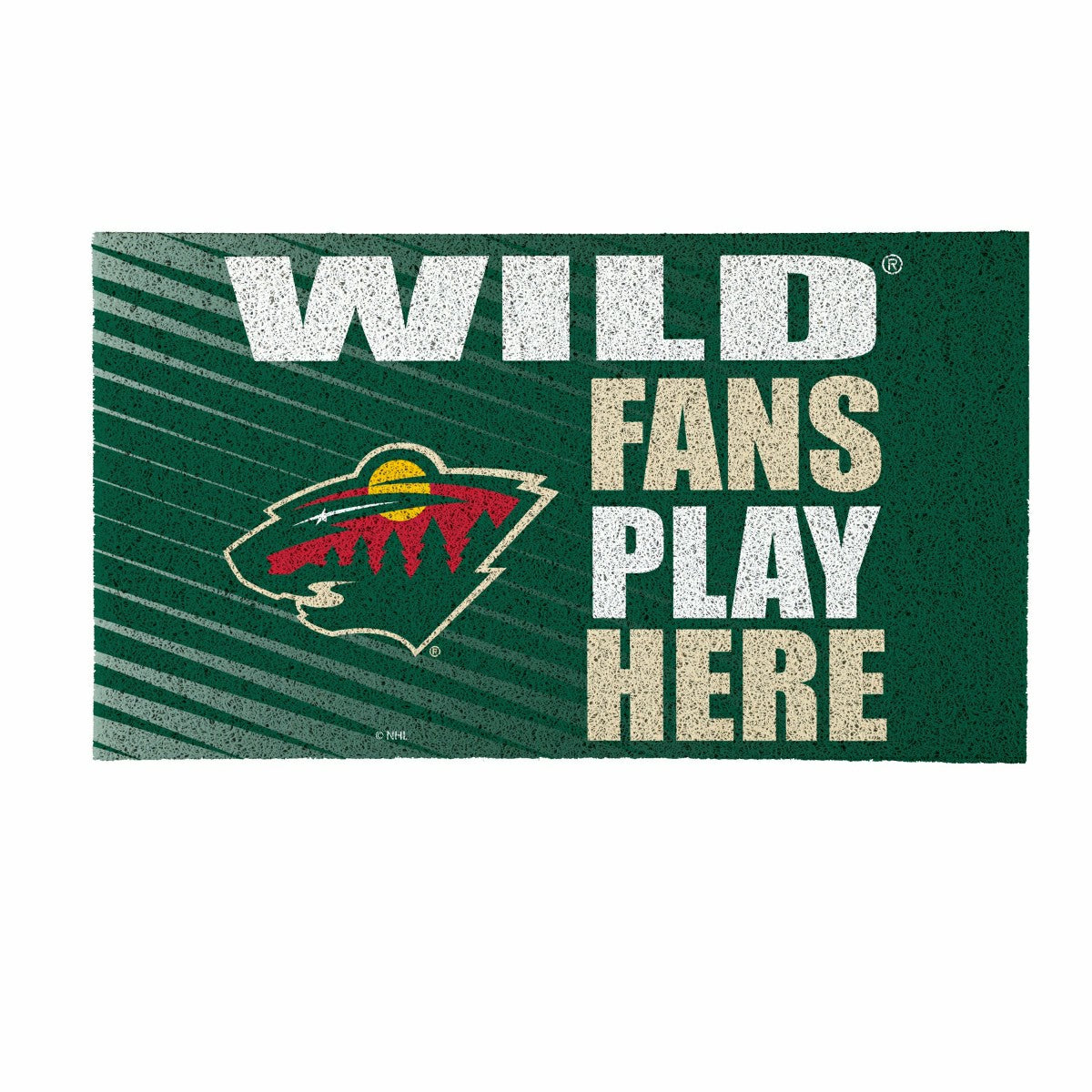 Minnesota Wild Fan Mat, 28"x16"