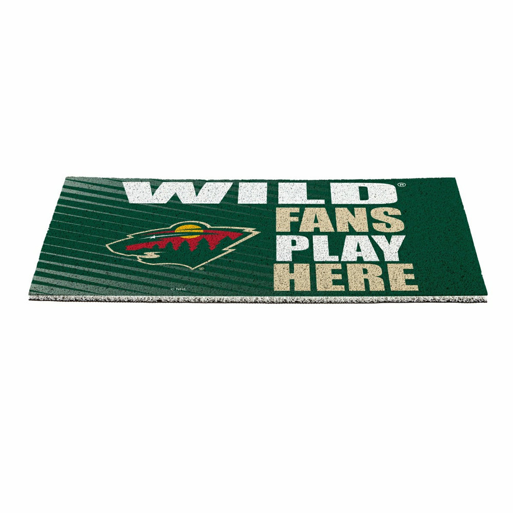 Minnesota Wild Fan Mat, 28"x16"