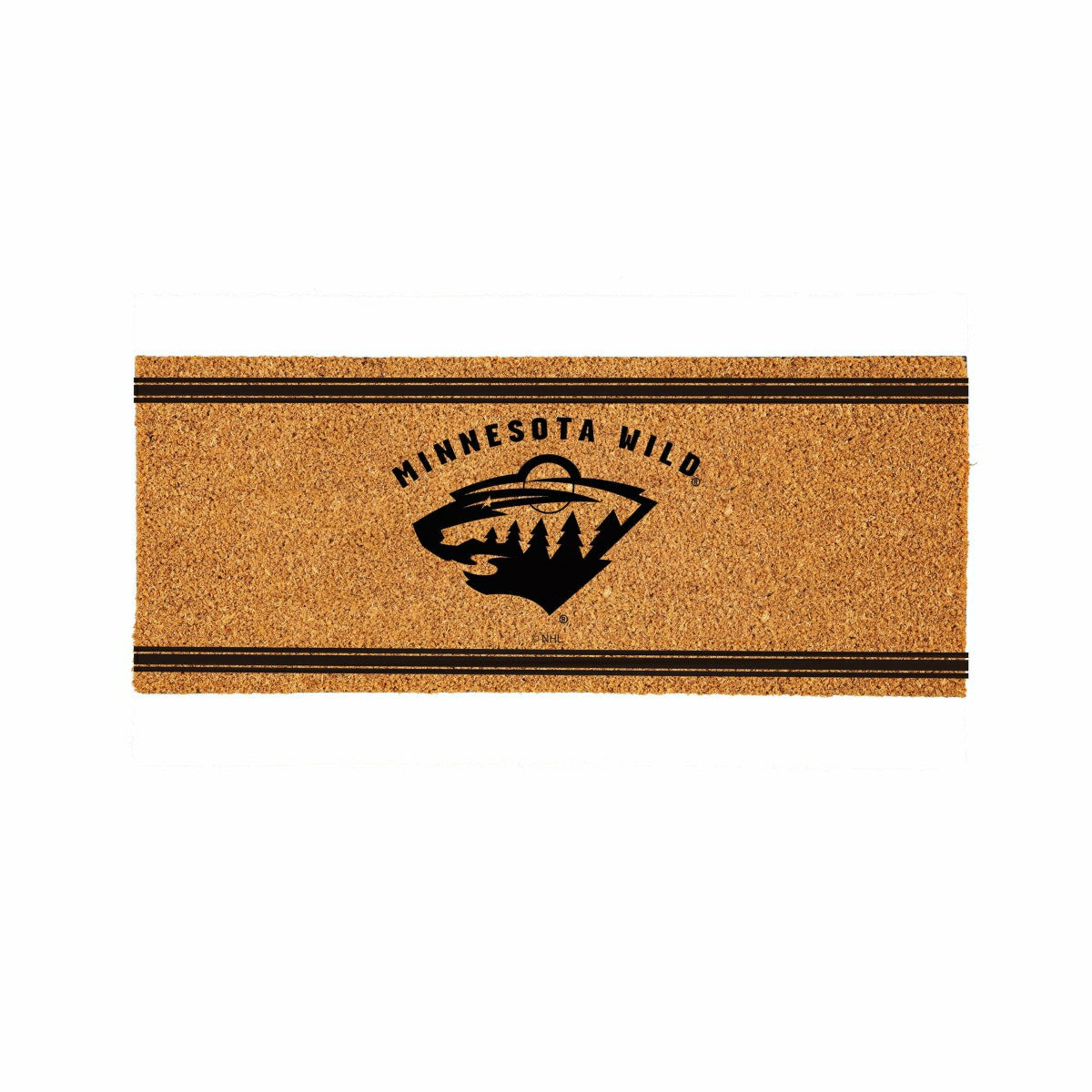 Minnesota Wild Extra Large One Color Coir Mat, 60"x24"